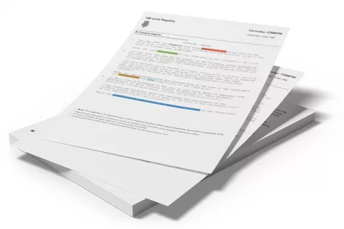 Land Registry Title Register