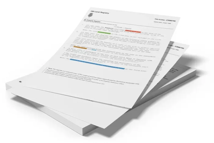 Land Registry Title Register