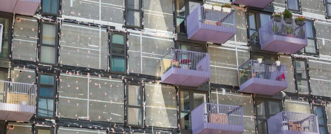 Re-Cladding Block of Flats